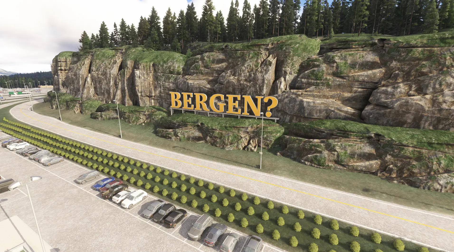 Bergen Airport Screenshot