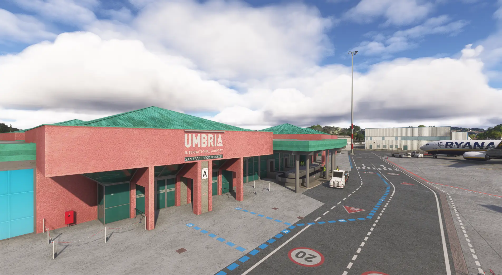Perugia Airport Screenshot